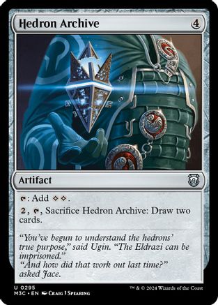 Hedron Archive (Ripple Foil) [Modern Horizons 3 Commander]-1