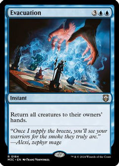 Evacuation (Ripple Foil) [Modern Horizons 3 Commander]-1