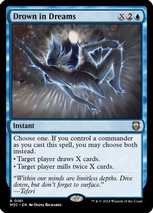 Drown in Dreams (Ripple Foil) [Modern Horizons 3 Commander]-1