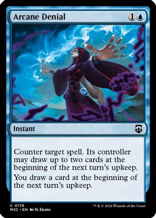 Arcane Denial (Ripple Foil) [Modern Horizons 3 Commander]-1