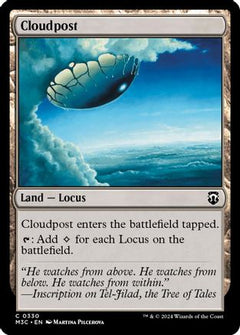 Cloudpost (Ripple Foil) (M3C-330) - Modern Horizons 3 Commander Foil-1