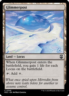 Glimmerpost (Ripple Foil) (M3C-346) - Modern Horizons 3 Commander Foil-1