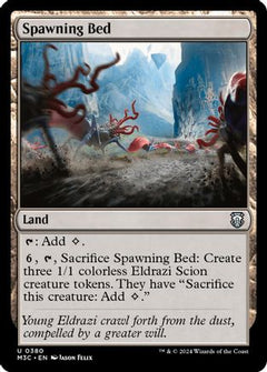 Spawning Bed (Ripple Foil) [Modern Horizons 3 Commander]-1