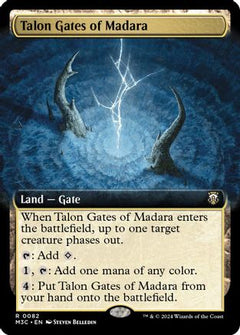 Talon Gates of Madara (Extended Art) (Ripple Foil) [Modern Horizons 3 Commander]-1