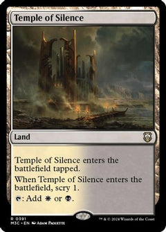 Temple of Silence (Ripple Foil) (M3C-391) - Modern Horizons 3 Commander Foil-1