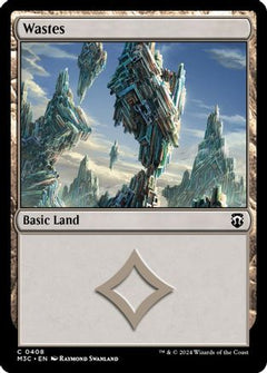 Wastes (Ripple Foil) (M3C-408) - Modern Horizons 3 Commander Foil-1