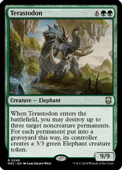 Terastodon (Ripple Foil) (M3C-249) - Modern Horizons 3 Commander Foil-1