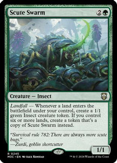 Scute Swarm (Ripple Foil) [Modern Horizons 3 Commander]-1