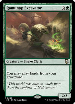 Ramunap Excavator (Ripple Foil) [Modern Horizons 3 Commander]-1