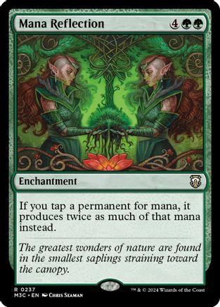 Mana Reflection (Ripple Foil) [Modern Horizons 3 Commander]-1