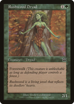 Rushwood Dryad [Mercadian Masques]-1