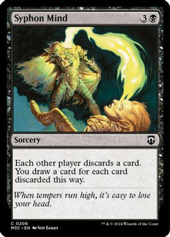 Syphon Mind (Ripple Foil) [Modern Horizons 3 Commander]-1