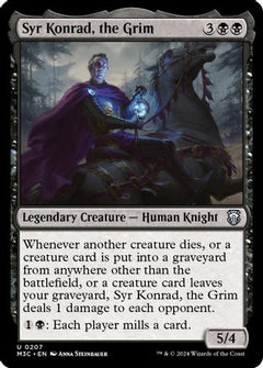 Syr Konrad, the Grim (Ripple Foil) [Modern Horizons 3 Commander]-1