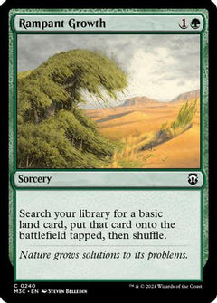 Rampant Growth (Ripple Foil) (M3C-240) - Modern Horizons 3 Commander Foil-1