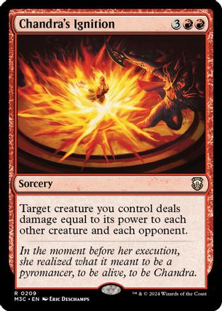 Chandra's Ignition (Ripple Foil) [Modern Horizons 3 Commander]-1