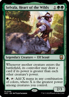 Selvala, Heart of the Wilds (Ripple Foil) [Modern Horizons 3 Commander]-1