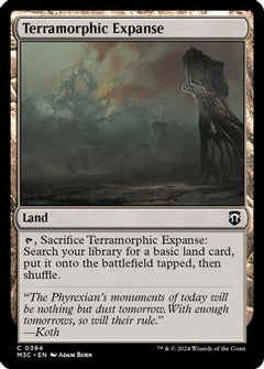 Terramorphic Expanse (Ripple Foil) (M3C-394) - Modern Horizons 3 Commander Foil-1