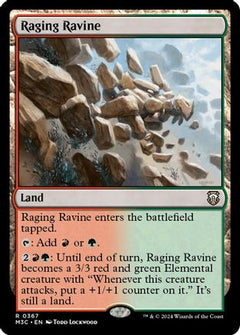 Raging Ravine (Ripple Foil) [Modern Horizons 3 Commander]-1