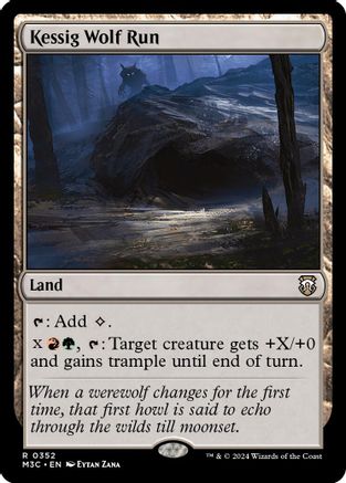 Kessig Wolf Run (Ripple Foil) [Modern Horizons 3 Commander]-1
