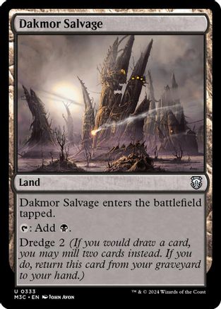 Dakmor Salvage (Ripple Foil) [Modern Horizons 3 Commander]-1