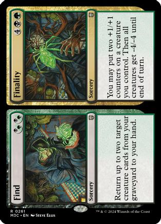 Find // Finality (Ripple Foil) [Modern Horizons 3 Commander]-1