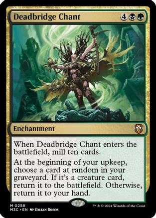 Deadbridge Chant (Ripple Foil) [Modern Horizons 3 Commander]-1