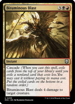 Bituminous Blast (Ripple Foil) (M3C-255) - Modern Horizons 3 Commander Foil-1