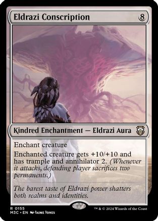 Eldrazi Conscription (Ripple Foil) [Modern Horizons 3 Commander]-1