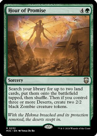 Hour of Promise (Ripple Foil) [Modern Horizons 3 Commander]-1