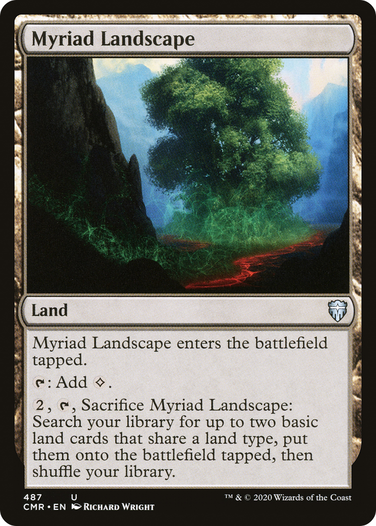 Myriad Landscape [Commander Legends]-1
