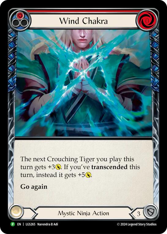 Wind Chakra [LGS265] (Promo)  Cold Foil-1