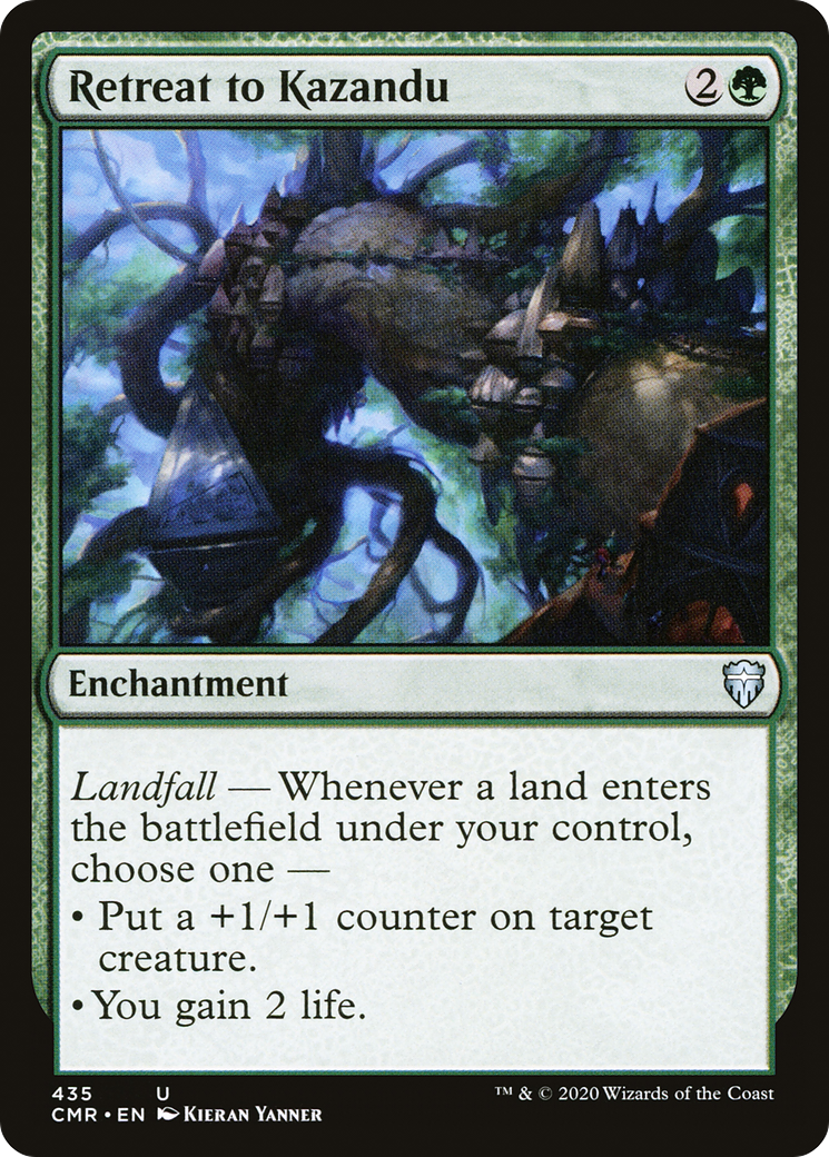 Retreat to Kazandu [Commander Legends]-1