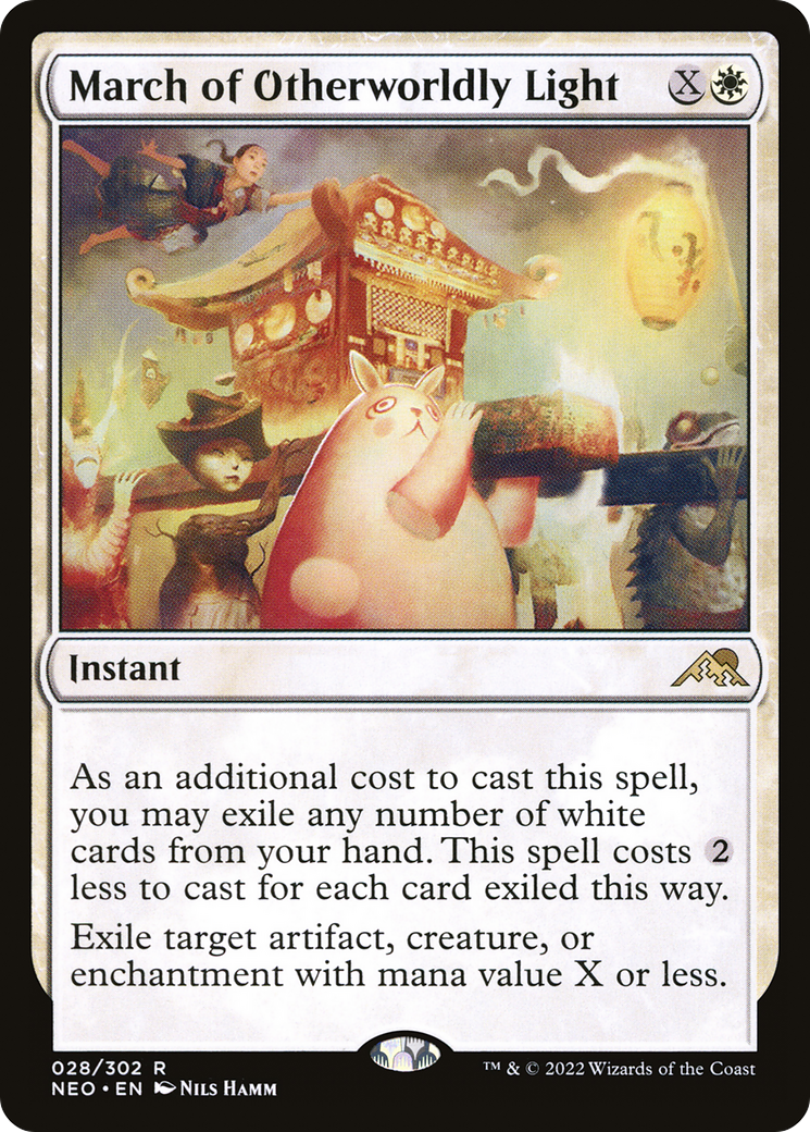 March of Otherworldly Light [Kamigawa: Neon Dynasty]-1