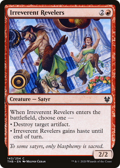 Irreverent Revelers [Theros Beyond Death]-1