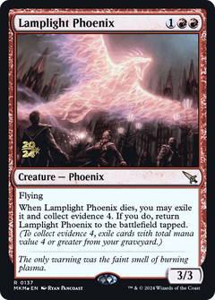 Lamplight Phoenix [Murders at Karlov Manor Prerelease Promos]-1