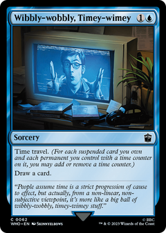 Wibbly-wobbly, Timey-wimey (WHO-062) - Doctor Who Foil-1