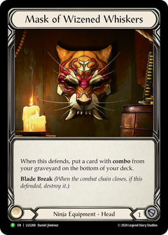 Mask of Wizened Whiskers [LGS268] (Promo)  Rainbow Foil-1