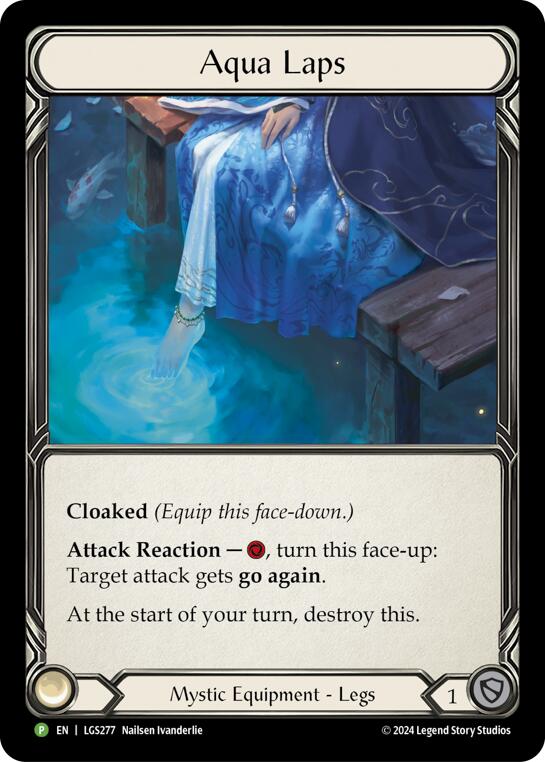 Aqua Laps [LGS277] (Promo)  Rainbow Foil-1