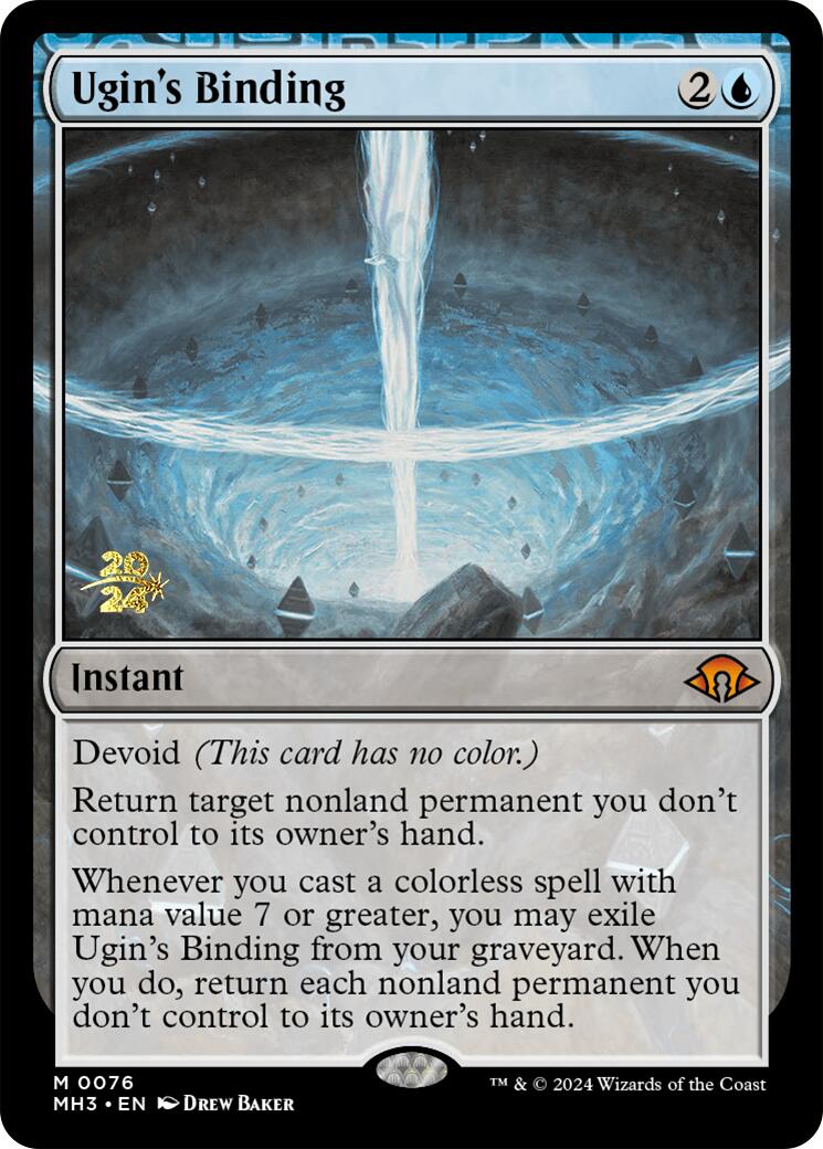Ugin's Binding [Modern Horizons 3 Prerelease Promos]-1