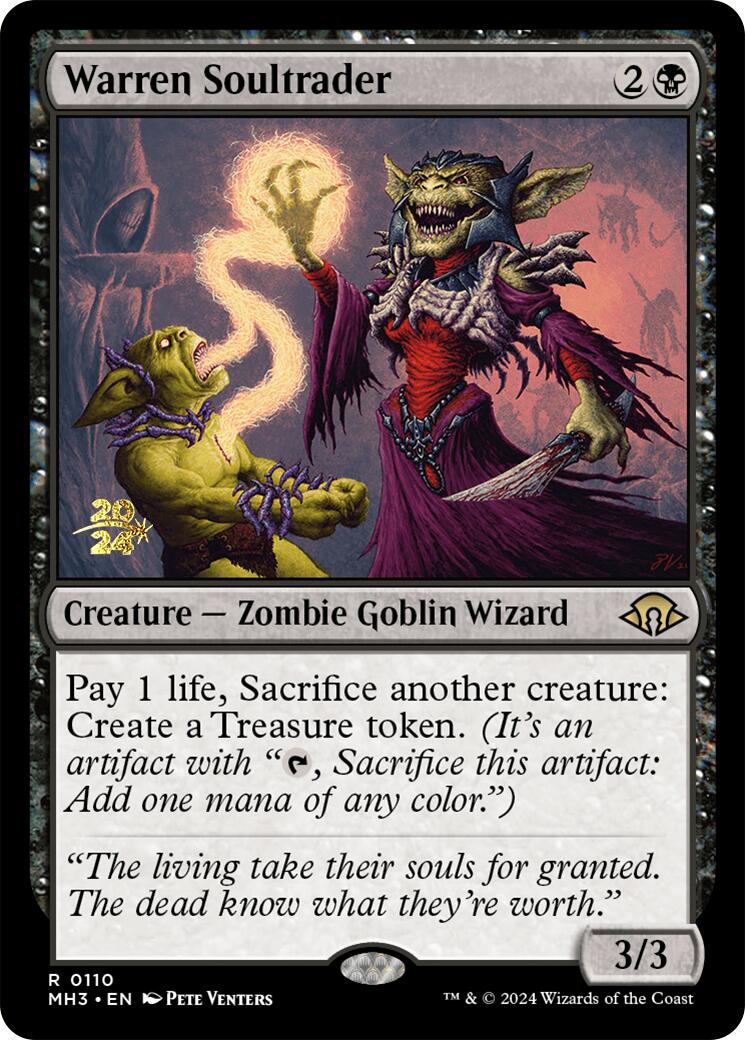 Warren Soultrader [Modern Horizons 3 Prerelease Promos]-1