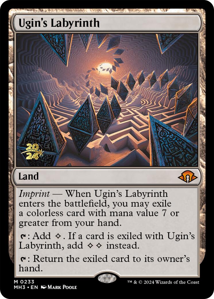 Ugin's Labyrinth [Modern Horizons 3 Prerelease Promos]-1