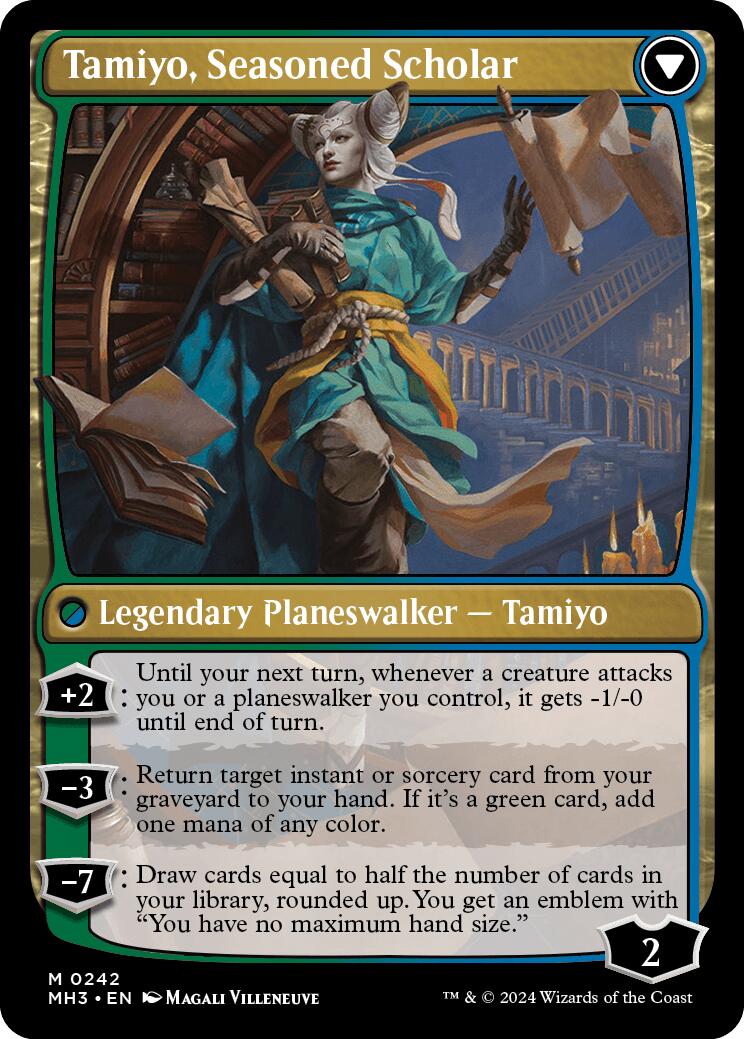 Tamiyo, Inquisitive Student [Modern Horizons 3 Prerelease Promos]-2