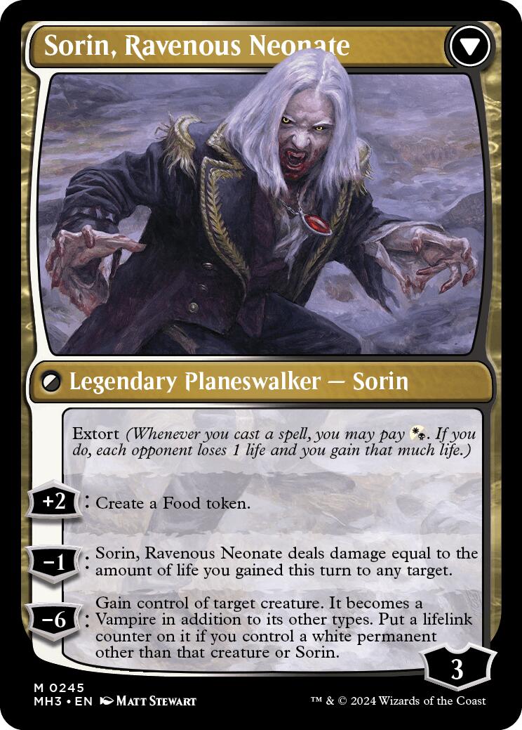 Sorin of House Markov [Modern Horizons 3 Prerelease Promos]-2