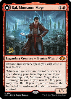 Ral, Monsoon Mage [Modern Horizons 3 Prerelease Promos]-1