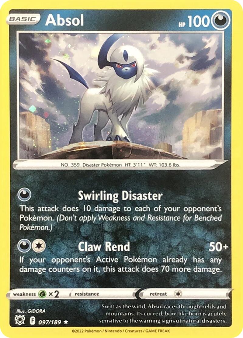 Absol (097/189) (Cosmos Holo) [Miscellaneous Cards]-1