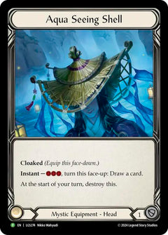 Aqua Seeing Shell [LGS274] (Promo)  Rainbow Foil-1