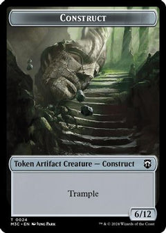 Construct // Myr Double-Sided Token [Modern Horizons 3 Commander Tokens]-3