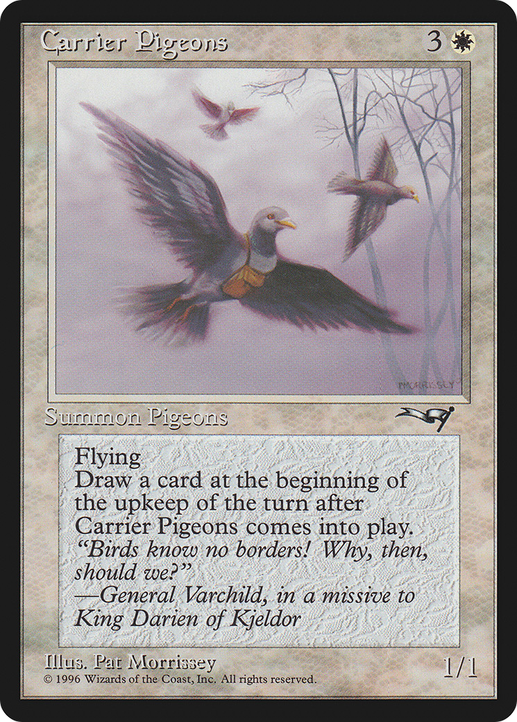 Carrier Pigeons (Holding Pigeon) [Alliances]-1