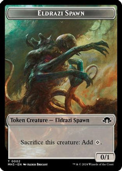 Eldrazi Spawn // Spirit (0028) Double-Sided Token [Modern Horizons 3 Tokens]-5