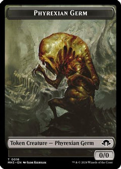 Phyrexian Germ // Spirit (0008) Double-Sided Token [Modern Horizons 3 Tokens]-3